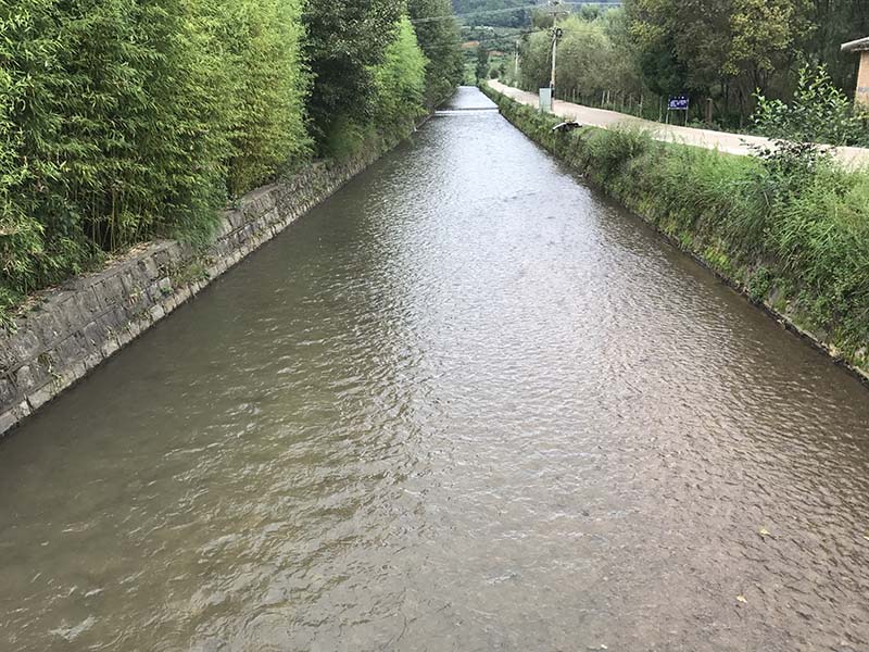 牧羊河入库河道综合整治工程区-水利施工